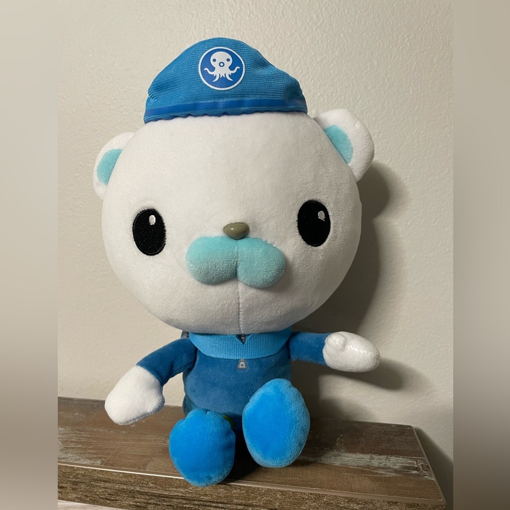 The Octonauts Captain Barnacles Plush Toy Cartoon Bear Stuffed Animal Teddy